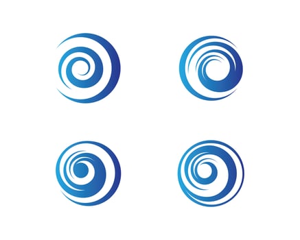 Circle logo template vector