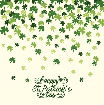 St. Patrick day background banner vector