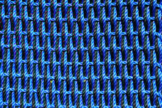 Black and blue fabric design photo