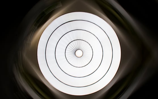 Abstract glass skylight  photo