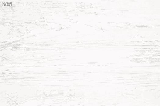 White wood pattern texture vector
