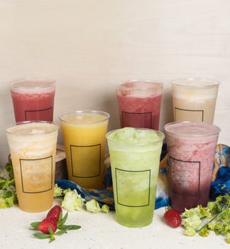 Frozen fruit drinks photo
