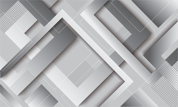 Modern gray gradient trendy geometric design vector