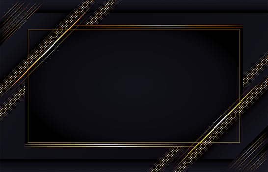 Luxury Background with Gold Lines vector