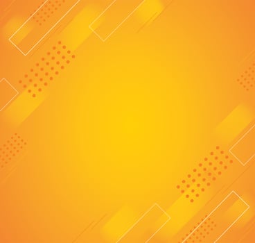 Abstract gradient orange square design vector