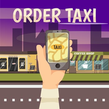 Online booking services vector