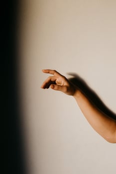 A person's hand photo