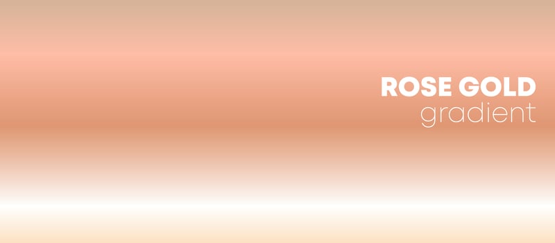 Rose gold gradient texture background vector