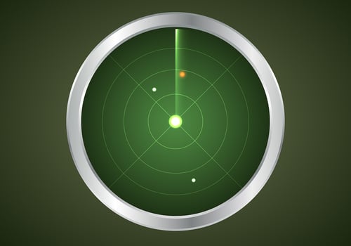 radar vector style design