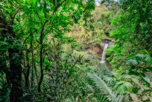 The Haew Suwat waterfall photo