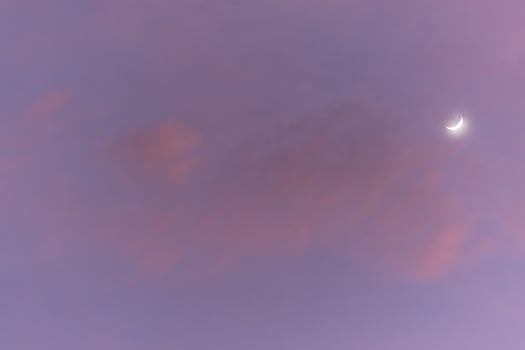 The moon and the sky photo
