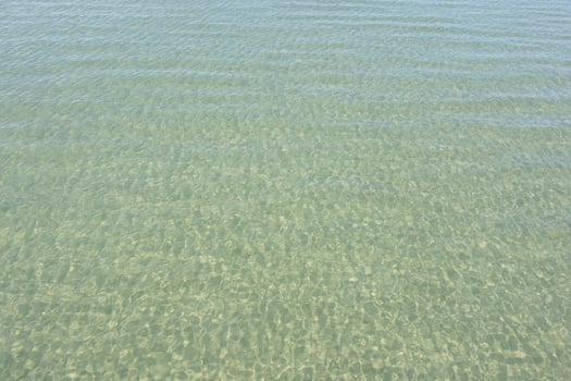 Clear water of the sea photo