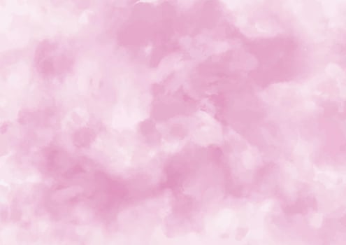 Delicate pink watercolor background vector