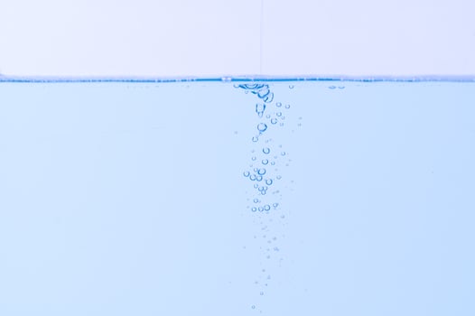 Bubbles in the water photo