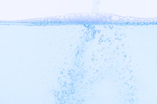 Bubbles in the water photo