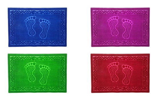 Colorful doormat for house and office photo
