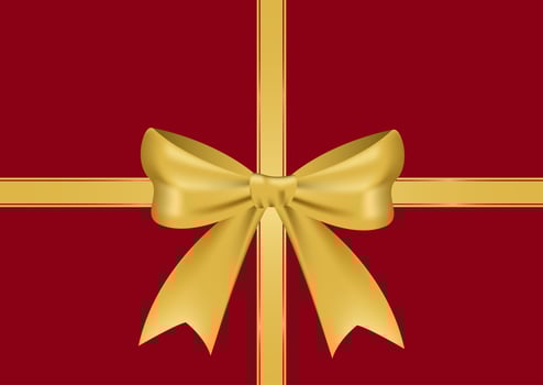 Ribbon background realistic modern design vector