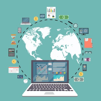 Auditing Tax process vector
