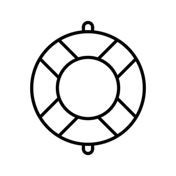 Life Saver Icon vector