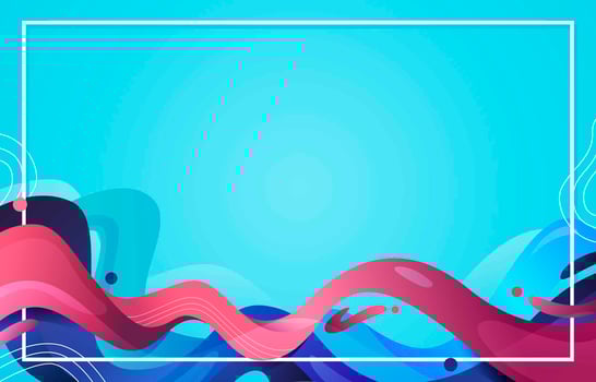 Liquid Abstract Background with Pink and Blue Shade vector
