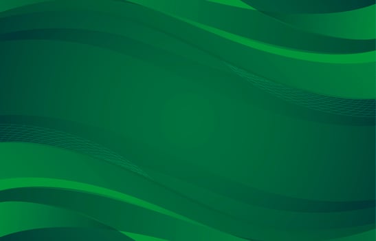 Green Dark Wave Background vector