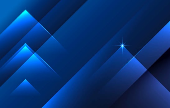 Abstract Overlapping Blue Background vector