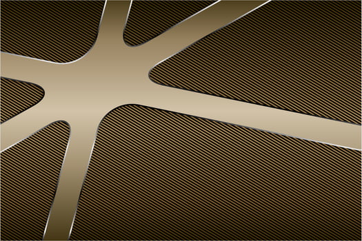 Elegant modern metal background vector