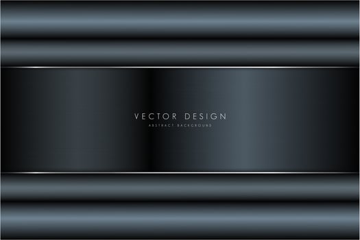 Modern metallic background vector