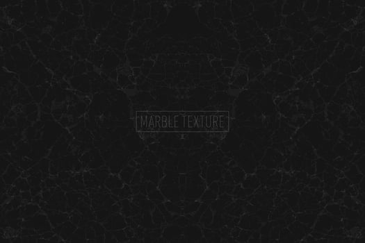 Black natural marble texture vector