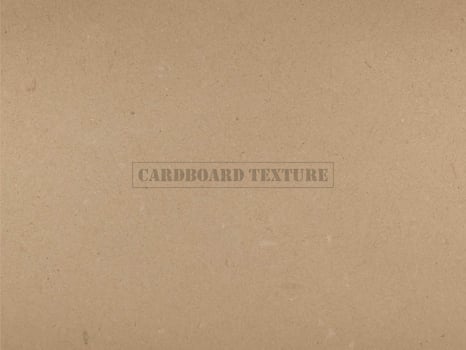 Brown cardboard texture vector