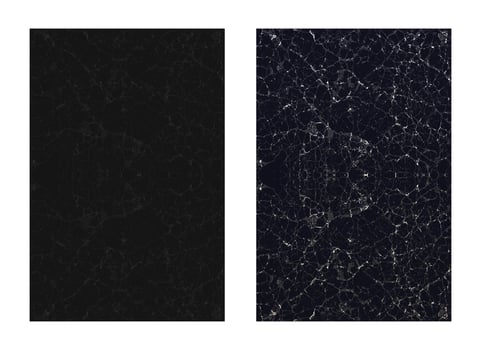 Black natural marble texture vector