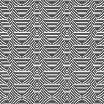 Seamless geometric pattern, editable geometric pattern for backgrounds vector