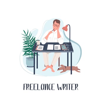 Journalism social media post vector