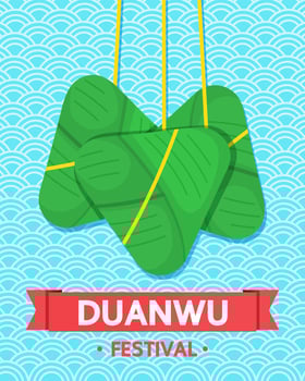 Duanwu Festival Background vector