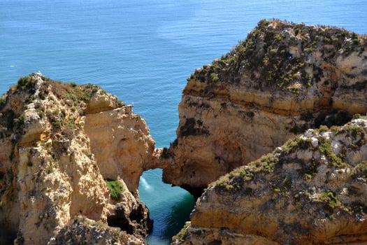 The coastline on a sunny day photo