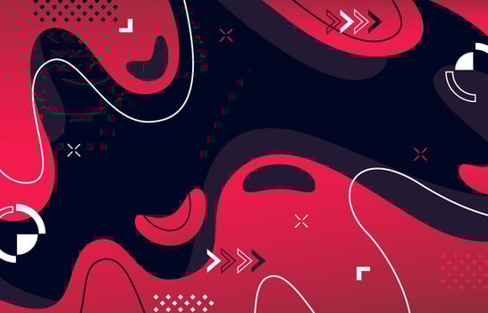 Black and Red Abstract Background vector