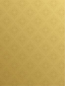 Mandala Ramadan Kareem Golden Pattern vector