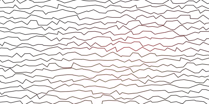 Dark Red vector template with curves.
