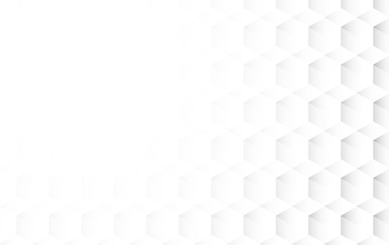 abstract white cubic background vector
