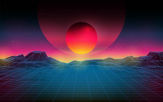 Futuristic HUD abstracts. Future retro theme concept background. vector