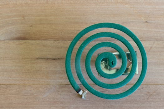 Top view of mosquito repellent photo