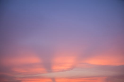 The sky at sunset photo