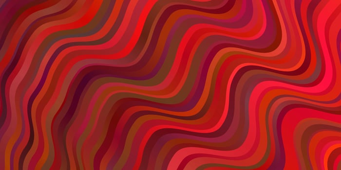 Dark Red vector layout with circular arc.
