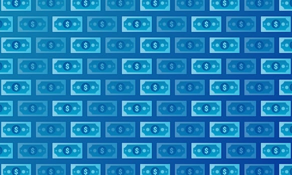 Money background design for banking, financial, investment purposes. Colored money designs. Designs can be used for template, print media, brochure, layer, card, website, landing page, apps, web vector