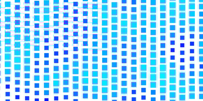 Light BLUE vector pattern in square style