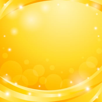 Luxury Abstract Gold Wave with Sparkling Stars vector