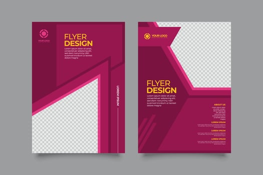 Creative Modern Business Marketing Advertising Flyer vector