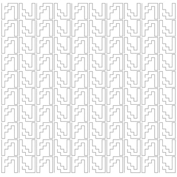 Abstract geometric pattern background vector