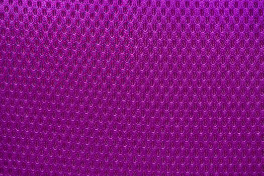 Violet nylon fabric textured background with hexagonal shape photo