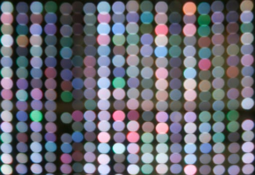 Defocused colorful lights photo